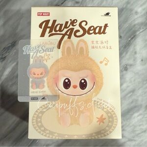 *SOLD* 100% Authentic Labubu Have A Seat Hehe